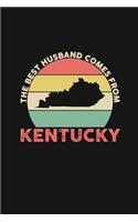 The Best Husband Comes From Kentucky: Personal Planner 24 month 100 page 6 x 9 Dated Calendar Notebook For 2020-2021 Academic Year Retro Wedding Anniversary notebook for him to jot down 