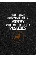 For Some Hunting Is A Hobby For Me It Is A Passion