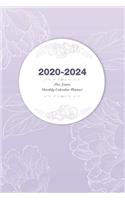 2020-2024 Five Years Monthly Calendar Planner: 2020-2024 5 Year Planner