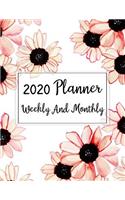 2020 Planner Weekly And Monthly
