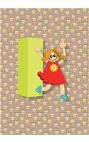 I Notebook: Back to School Notebooks, Soft Paperback, Cute College Ruled Notebook - Journal or Diary Notebook for Girls