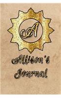 Allison's Journal