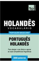 Vocabulário Português Brasileiro-Holandês - 3000 palavras