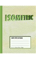 Isometric Graph Paper Notebook: For Students, Engineers, 3D Designers - Large Size (8.5 X 11)