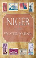 Niger Vacation Journal: Blank Lined Niger Travel Journal/Notebook/Diary Gift Idea for People Who Love to Travel