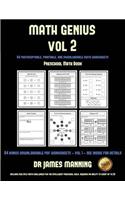 Preschool Math Book (Math Genius Vol 2)