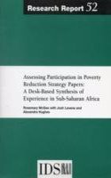 Assessing Participation in Poverty Reduction Strategy Papers: A Desk-Based Synthesis of Experience in Sub-Saharan Africa