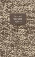 Internet Password Logbook