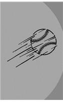 Baseball Journal Notebook - Lined Pages: 5.5 X 8.5 - 200 Pages