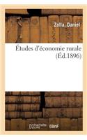 Études d'Économie Rurale