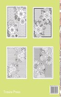 Flower coloring book