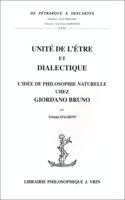 Unite de l'Etre Et Dialectique
