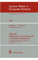 VDM '90. VDM and Z - Formal Methods in Software Development