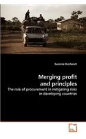 Merging profit and principles