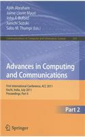 Advances in Computing and Communications