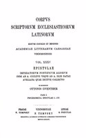 Epistulae Pontificium Aliorum Inde Ab. A. CCCLXVII Usque Ad. A. DLIII Datae Auellana Quae Dicitur Collectio, Pars I - Ed. Otto Gunther/Reprint