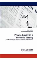 Private Equity in a Portfolio Setting