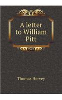 A Letter to William Pitt