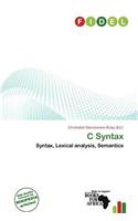 C Syntax: (English)