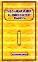The Dharmasastra-An Introductory Analysis