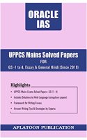 UPPCS Mains Solved Papers for GS -1 to 4, Essay & General Hindi (Since 2018)