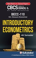 Gullybaba IGNOU CBCS BA (Honours) 4th Sem BECC-110 Introductory Econometrics in English - Latest Edition IGNOU Help Book with Solved Previous Year's Question Papers and Important Exam Notes' or contact us to change the brand value if you are the br