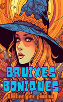 Llibre per pintar BRUIXES BONIQUES