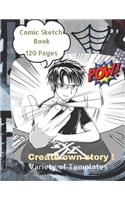 Comic Sketch Book