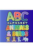 ABC Alphabet Animals & Birds