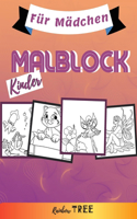 Kinder Malblock - Für Mädchen