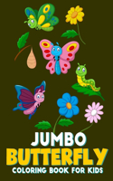 Jumbo Butterfly Coloring Book for Kids