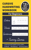 Cursive Handwriting Workbook