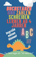 Buchstaben Und Zahlen Schreiben Lernen Ab 4 Jahren