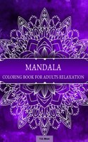 MANDALA COLORING BOOK for adults relaxation