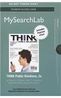 Mylab Search with Pearson Etext -- Standalone Access Card -- For Think Public Relations