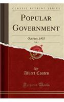 Popular Government, Vol. 3: October, 1935 (Classic Reprint): October, 1935 (Classic Reprint)