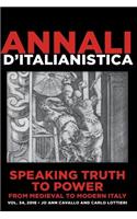 Speaking Truth to Power from Medieval to Modern Italy