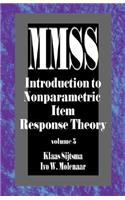 Introduction to Nonparametric Item Response Theory