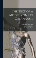 Text of a Model Zoning Ordinance