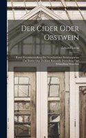 Cider oder Obstwein