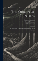 Origin of Printing