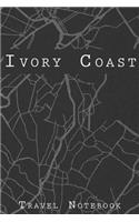 Ivory Coast Travel Notebook: 6x9 Travel Journal with prompts and Checklists perfect gift for your Trip to Ivory Coast for every Traveler