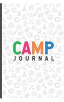 Camp Journal: Summer Memories Story Paper, Trending Vacation Diary Notebook, Draw And Write Journal