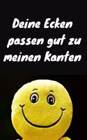 Deine Ecken passen gut zu meinen Kanten: Notizbuch / Notizheft / liniert - 120 Seiten - A5 - Geschenk für einen ganz besonderen Menschen - Freund - Freundin - Ehemann - Ehefrau - Bruder - S