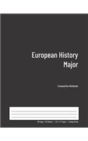 European History Major Composition Notebook