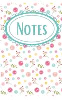Sewing Buttons Seamstress Notebook