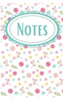 Sewing Buttons Seamstress Notebook