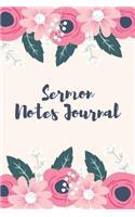 My Sermon Notes Journal: Guided Notebook