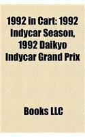 1992 in Cart: 1992 Indycar Season, 1992 Daikyo Indycar Grand Prix(English)