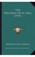 Teaching of St. Paul (1919)